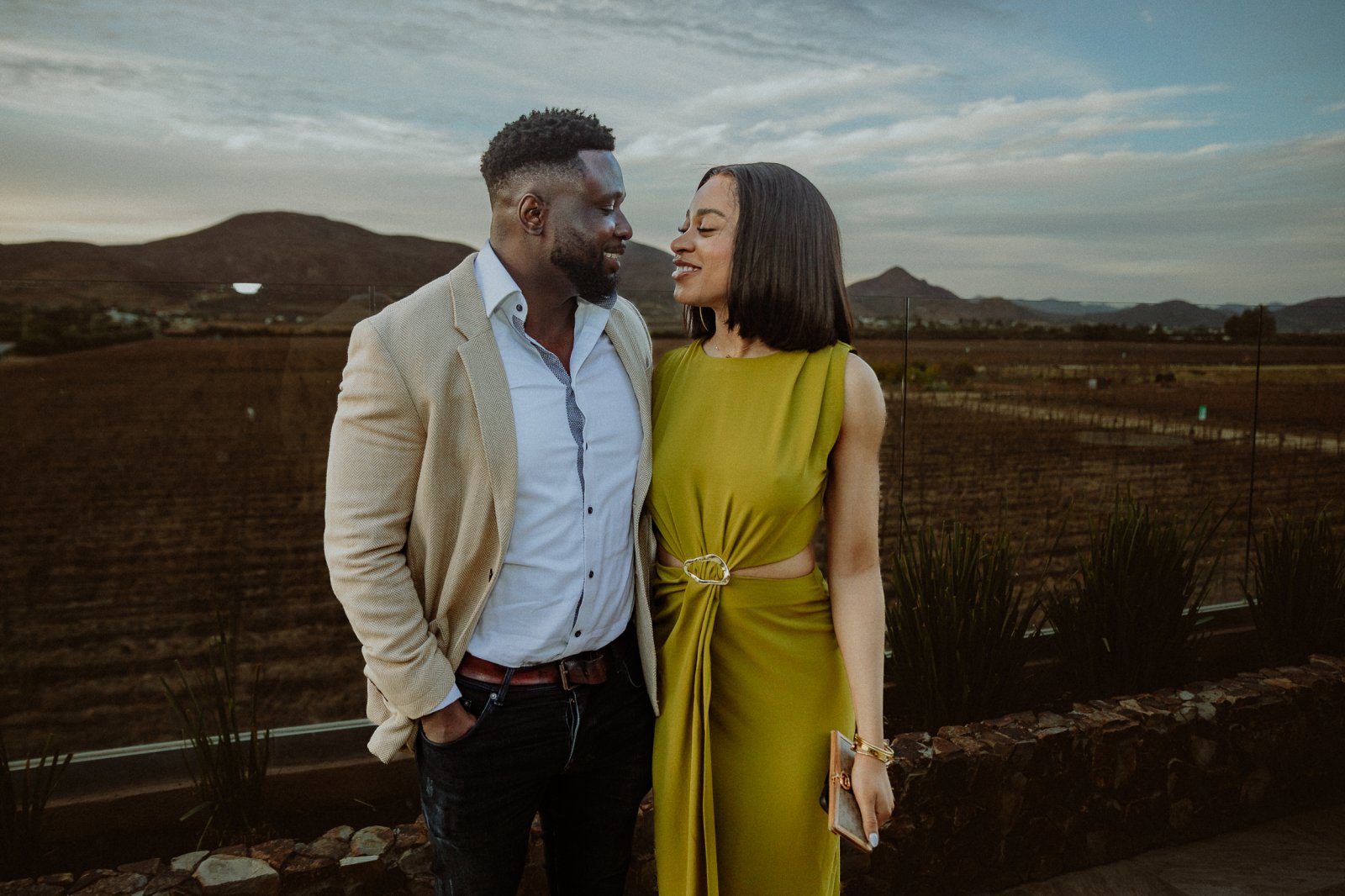 Paul & Adaora engagement photo 1